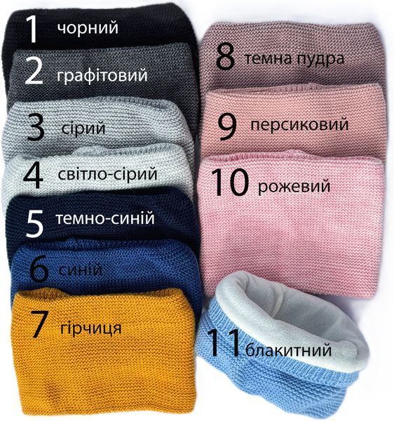 Хомут зимовий Talvi "Winter" 6-36 місяців, в’язаний з флісовою підкладкою 01686 фото Хомут зимовий Talvi "Winter" 6-36 місяців, в’язаний з флісовою підкладкою 01686 фото